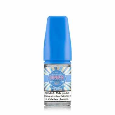 Dinner Lady Blue Menthol Salt Likit 30ml mavi kapaklı likit şişesi.