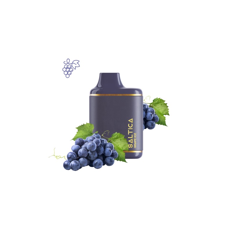 Saltica Leather 7000 Grape Ice Disposable Vape Bar