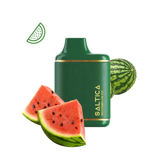 Saltica Leather 7000 Watermelon Ice Disposable Vape Bar