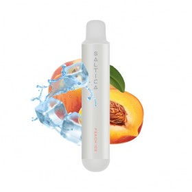Saltica Pearl Peach Ice 600 Disposable Vape Pen 20 mg Saltica Pearl Peach Ice 600 Disposable Vape Pen 20 mg