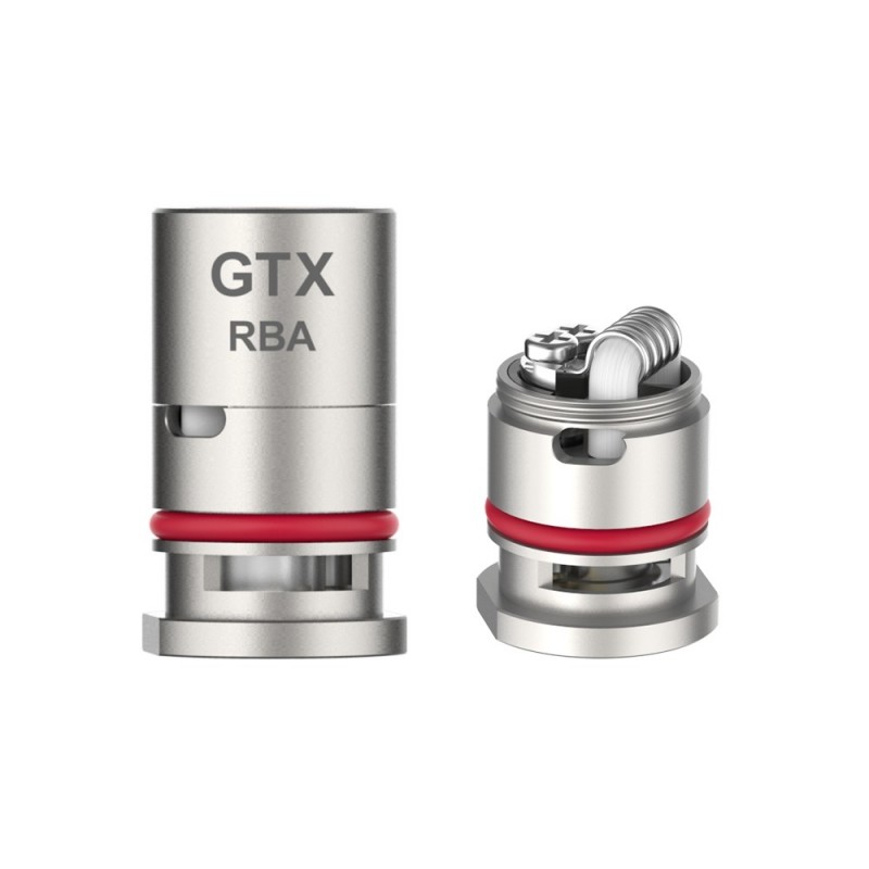 Vaporesso GTX RBA Coil Atomizer Yedek Parça Metal Gümüş RBA Başlık