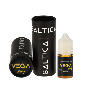 Saltica Vega Salt Likit 35mg Ananas Limon Aromalı, Siyah Kutu Ambalajlı
