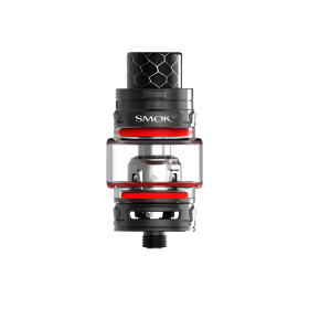 Smok TVF12 Baby Prince Atomizer siyah kırmızı, honeycomb drip tip
