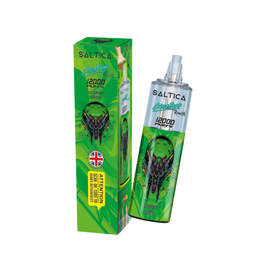 Saltica Cyberpunk 12000 Gummy Drop Disposable Vape Bar