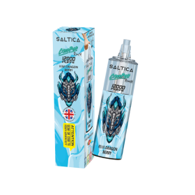 Saltica Cyberpunk 12000 Kiwi Dragon Berry Disposable Vape Bar