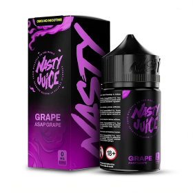 Nasty Juice Asap Grape Pomegranate 0mg Likit Şişe ve Kutusu