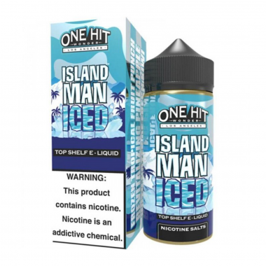 One Hit Wonder Island Man Iced E-Likit 100ml One Hit Wonder Island Man Iced E-Likit 100ml