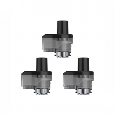 Smok RPM80 Kartuş Yedek Tankı (3'lü Paket) Siyah Şeffaf
